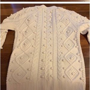 Wilfred Aritzia Alps cardigan size small colour is white rabbit.